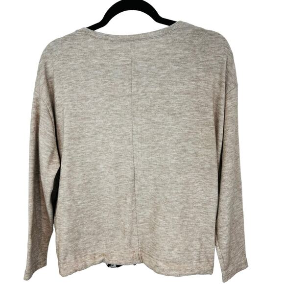 Zara basic drawstring hem pullover tie scarf - Picture 10 of 10